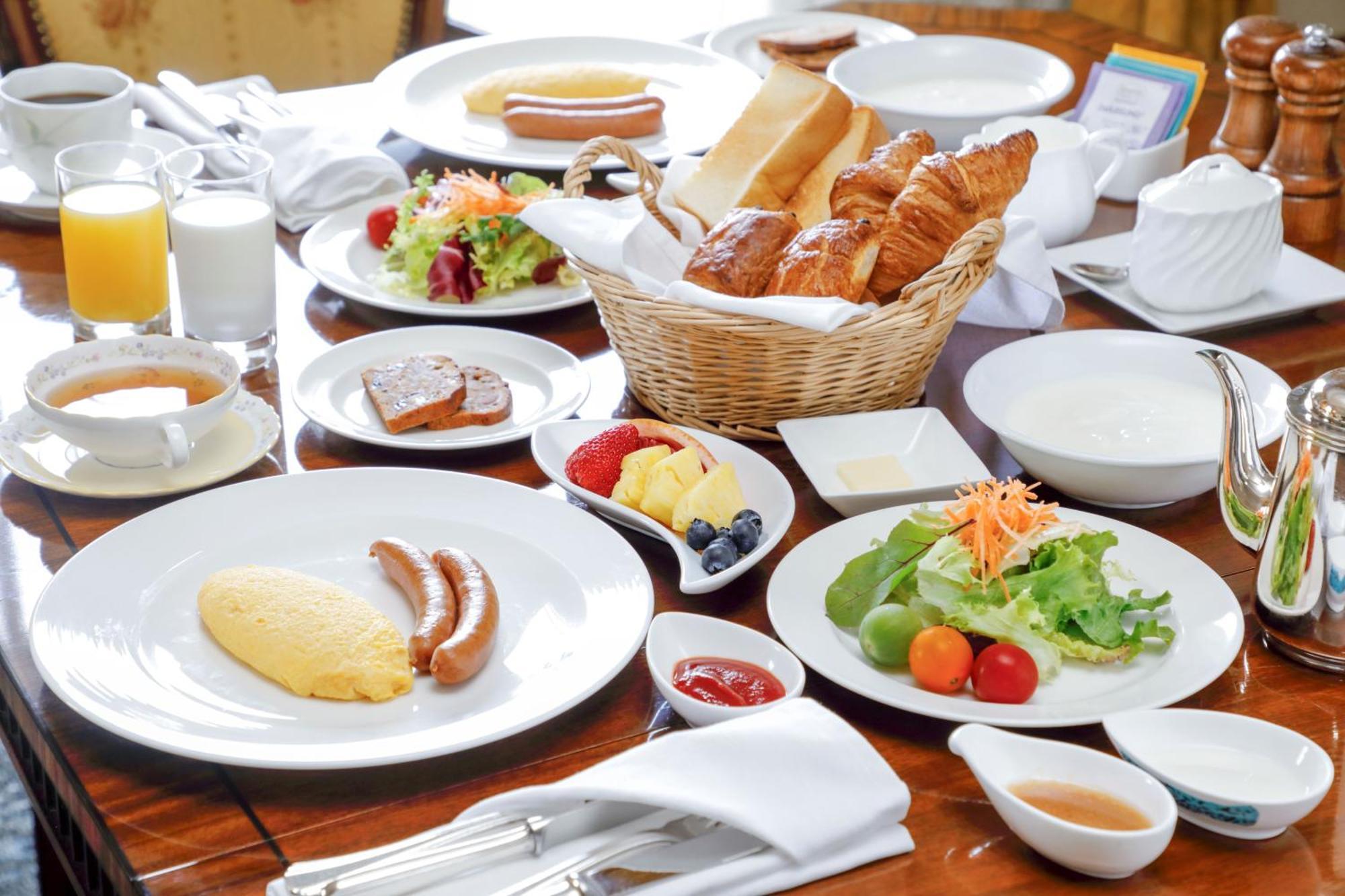 Premier Hotel -Tsubaki- Sapporo Habitación foto A typical Western breakfast