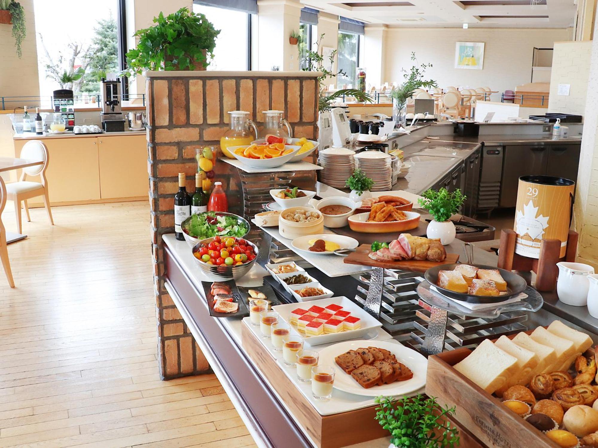 Premier Hotel -Tsubaki- Sapporo Exterior foto A buffet at a hotel